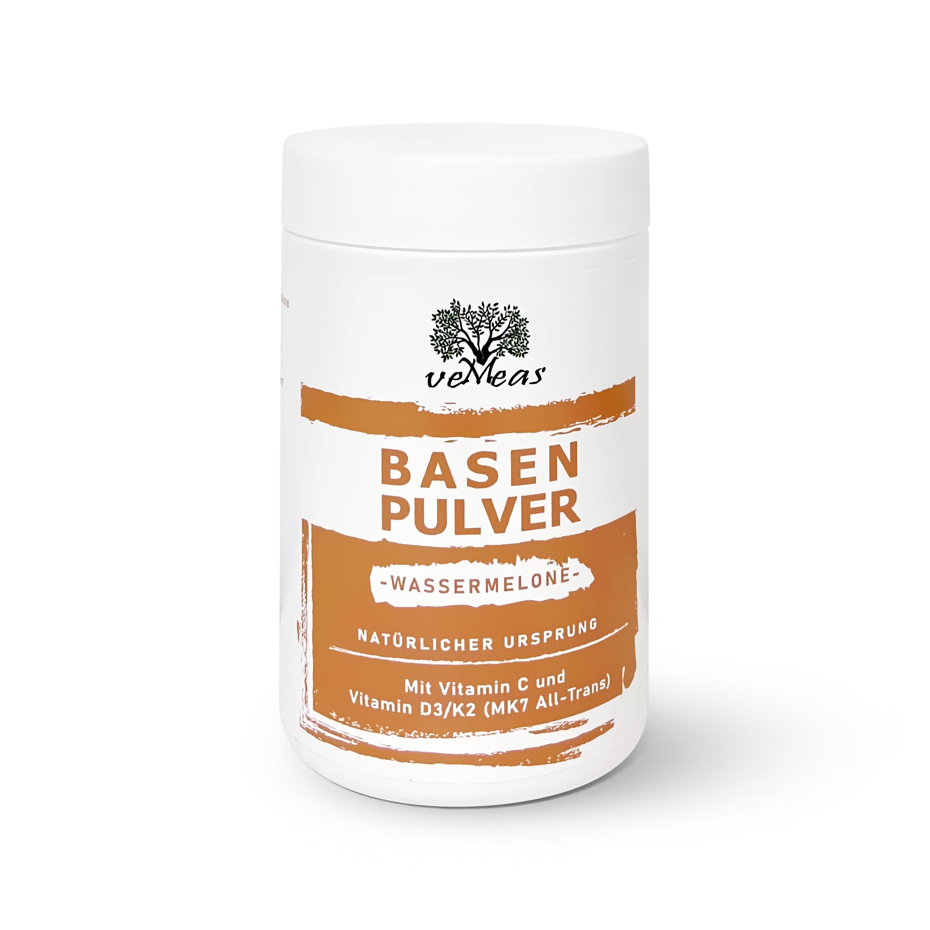 Basen Pulver - Geschmack: Wassermelone / mit Vitamin C, Magnesium und Calcium - Vemeas