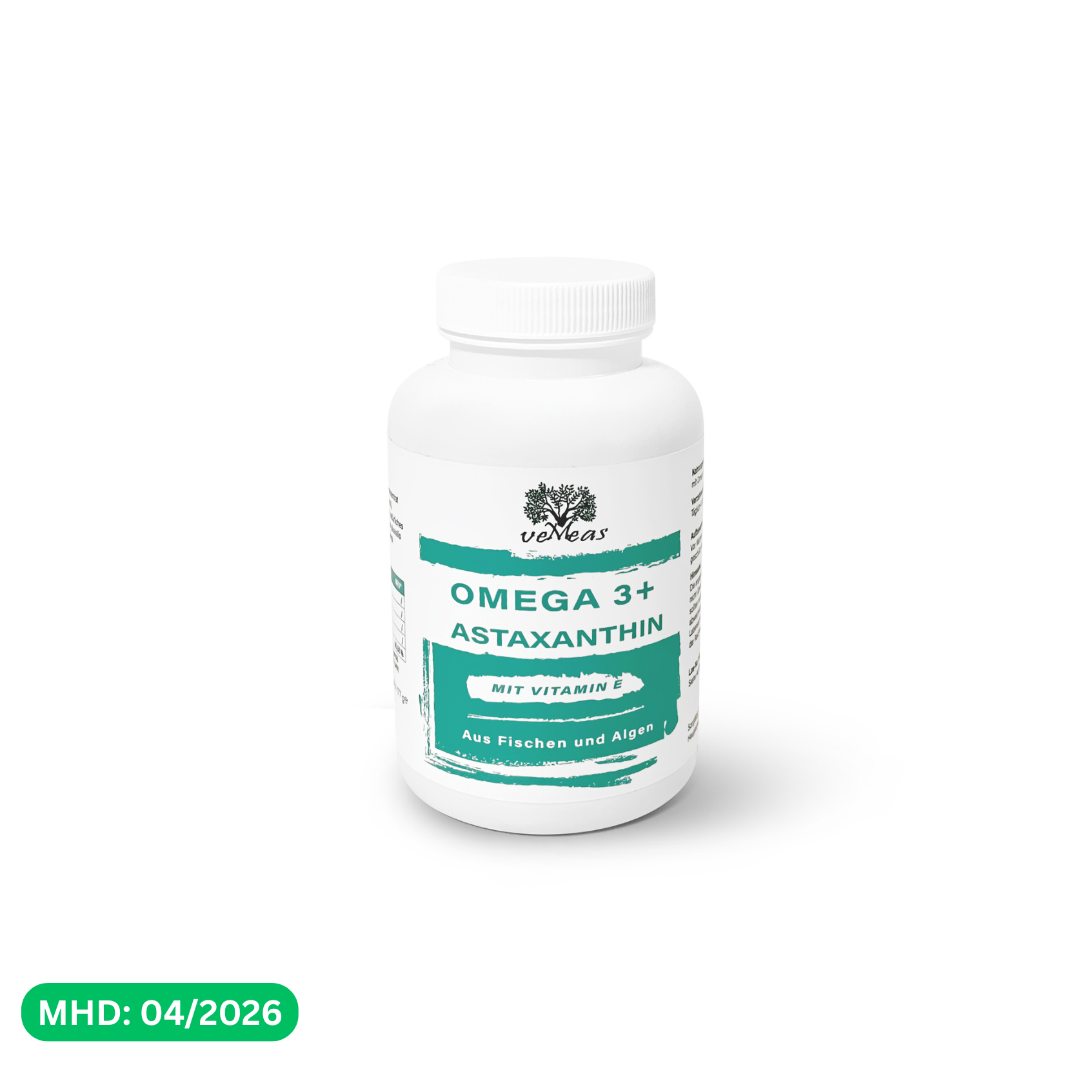 Omega 3 + Astaxanthin mit Vitamin E - Vemeas
